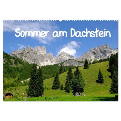 Sommer am Dachstein (Wandkalender 2026 DIN A2 quer), CALVENDO Monatskalender