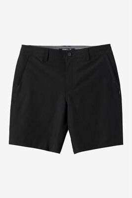 O'Neill s Reserve Heather 18"" Hybrid Shorts in Hthr Black, Size 23, Elastane/Polyester"