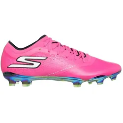 Skechers, Herren, Fussballschuhe, Razor (41), Grün, Schwarz, Pink