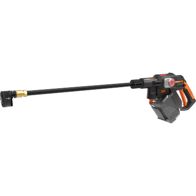 Akku-Hochdruckreiniger WORX "WG633E Hydroshot", schwarz, B:33cm H:22,25cm L:9,6cm, Kunststoff, Hochdruckreiniger, bürstenloser Motor, 5-in-1 Druckdüse, inkl. Akku und Ladegerät