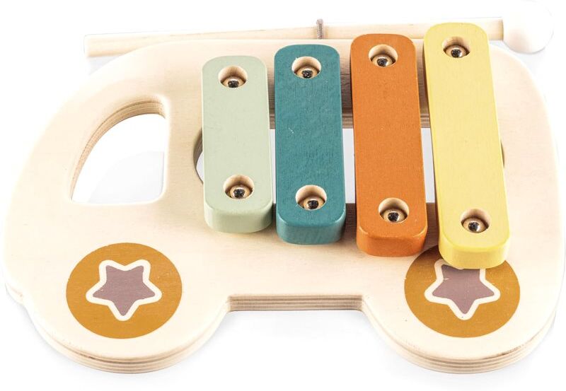 Zopa Wooden Xylophone xylophone Car 1 pcs