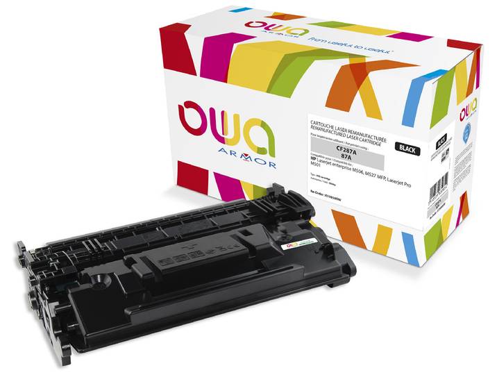 OWA Toner compatible HP 87A CF287A - K15958OW - Noir