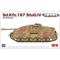 Rye Field Model Sd.Kfz.167 StuG.IV Early Production w/workable track links, without interior