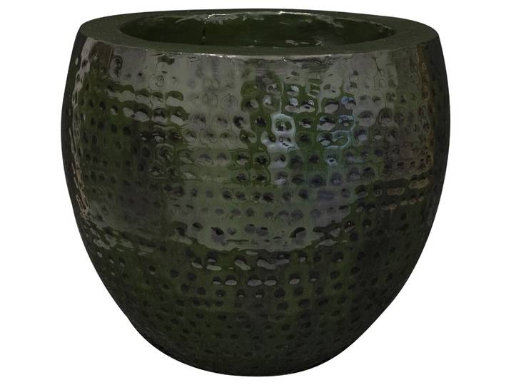 Gefäss Thom, Metall, Waldgrün H: 27 cm Decofinder