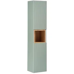 HOCHSCHRANK Jade Grün und Holz