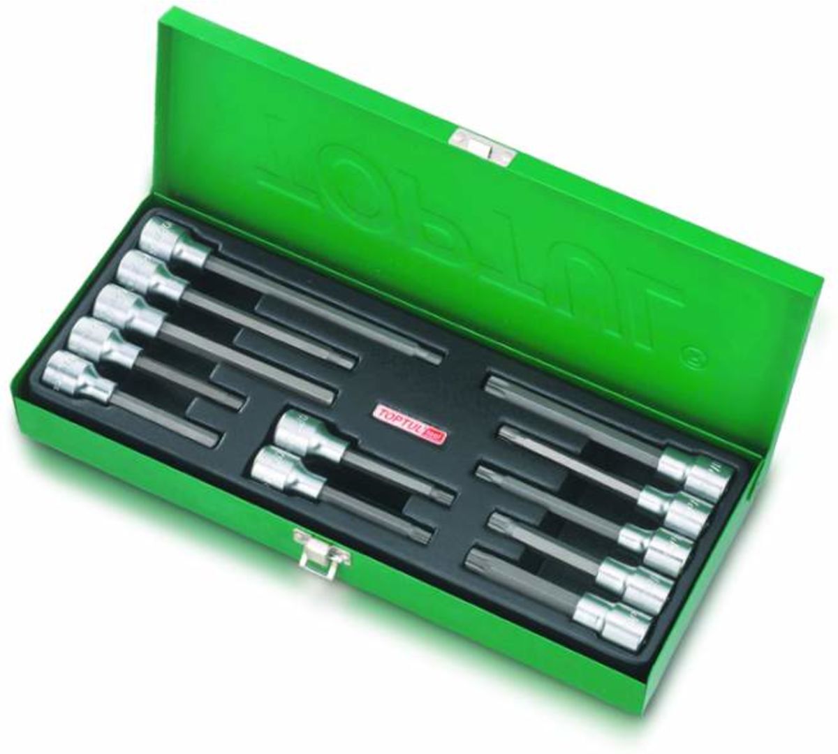 Toptul Set di bussole 1/2 pollici 12 Pezzo extra lang
