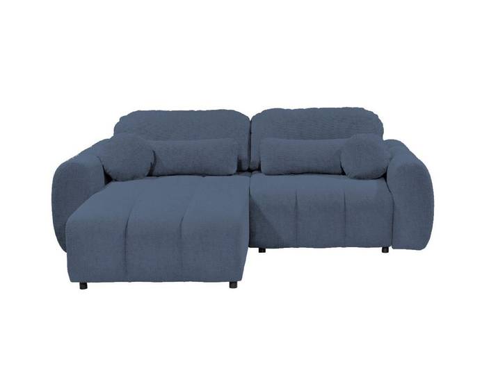 ED EXCITING DESIGN Ecksofa Bubble L-Form mit Schlaffunktion und Bettkasten, Schlaffunktion, Bettkasten, beidseitig montierbar