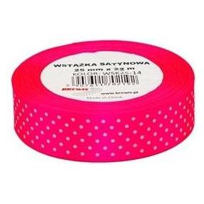 Brewis Rosa gepunktetes Satinband 25mmx22m (47593264)