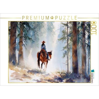 CALVENDO Puzzle Ruhige Wildnis | 1000 Teile Lege-Größe 64x48cm Foto-Puzzle für glückliche Stunden, von , Calvendo Puzzle