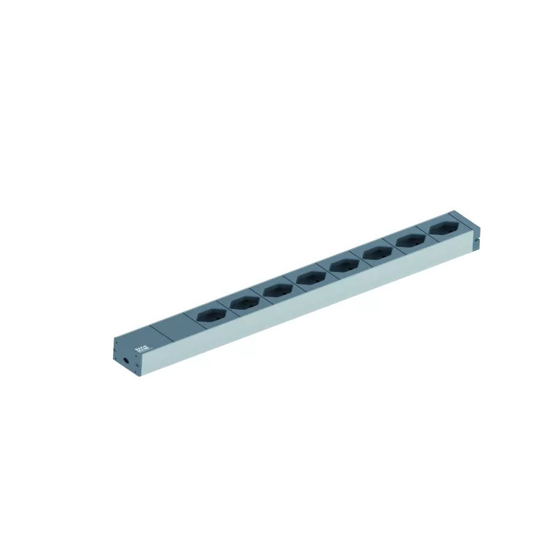 Bachmann 19-inch stekkerdoos met 8x T13 aansluitingen