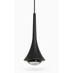 Elea LED Pendelleuchte Schwarz - elegante Hängeleuchte mit warmem Licht