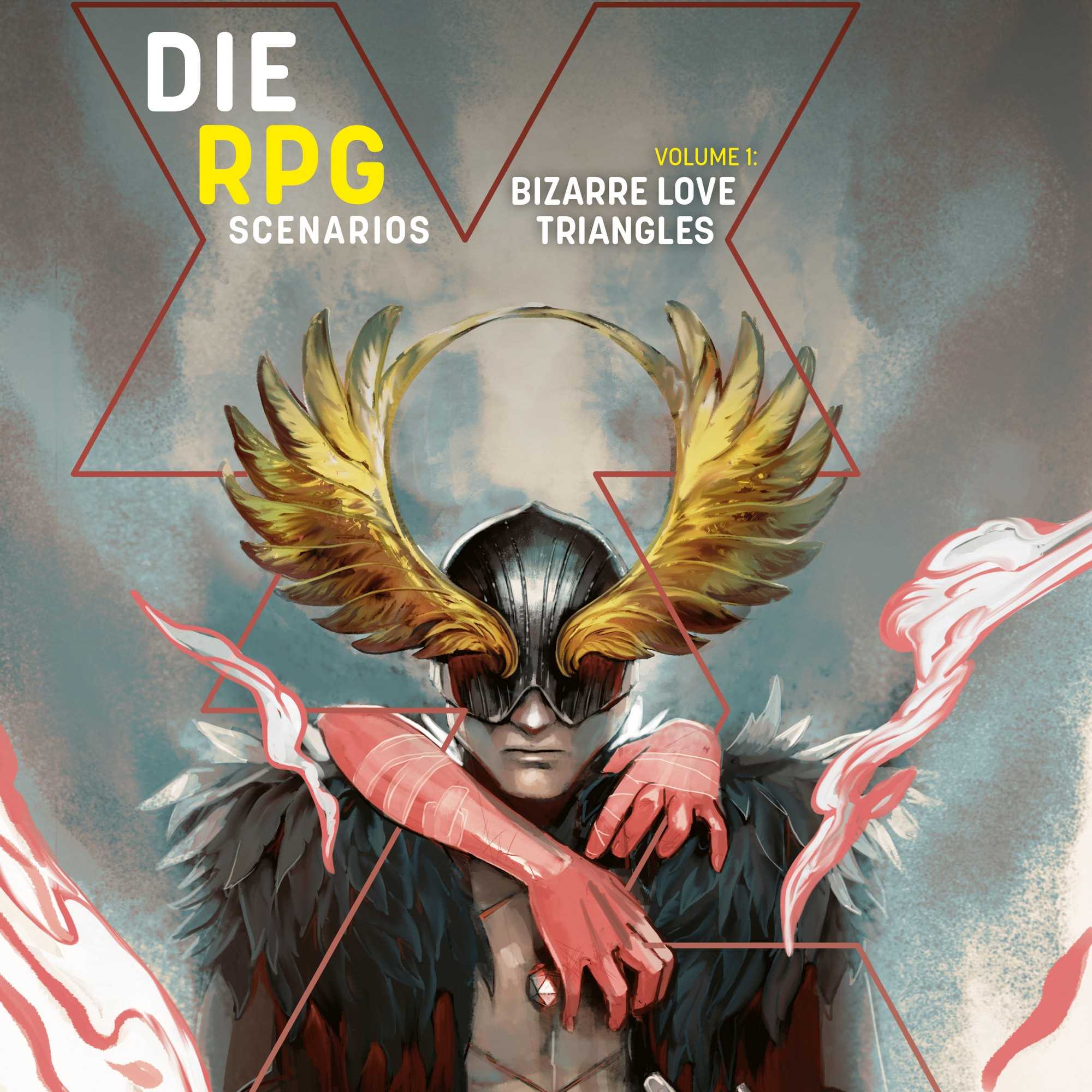 DIE RPG Scenarios Volume 1: Bizarre Love Triangles by Kieron Gillen, Rowan, Rook and Decard Ltd, Softback Roleplaying Game Supplement