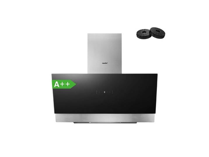 comfee Kopffreihaube ANGJ72B-90PRO-EU 800 m³/h, sparsam, 68 dB, Touch+Gesten, Schornstein verstellbar