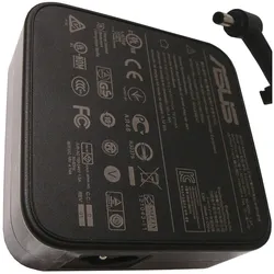 ASUS orig. adaptér (3PIN) (bez sit. snury) (90 W), Notebook Netzteil, Schwarz