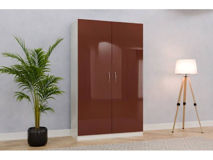 Schrank nach Maß - RAL 8012 Rotbraun - 200x120x47cm - Individuell konfigurieren