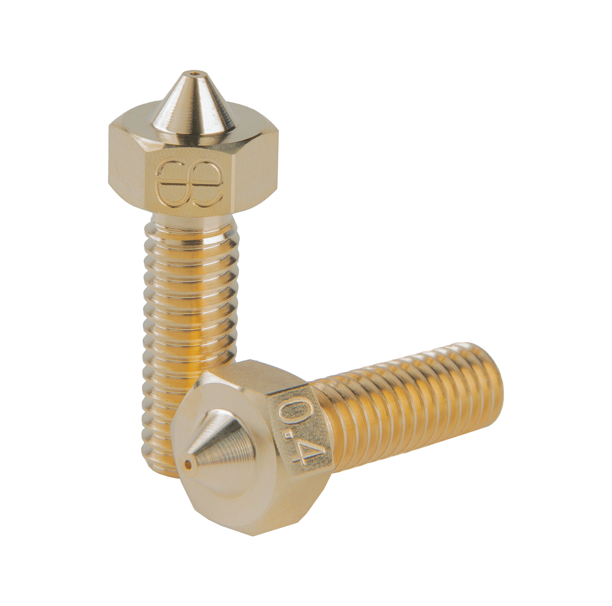 DropEffect XG M4 Threaded Brass Nozzle 0.4/1.75mm 1126-01A-01-00-00