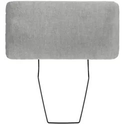Kopfstütze  Carly ¦ silber ¦ Maße (cm): B: 55 H: 28 T: 18.0