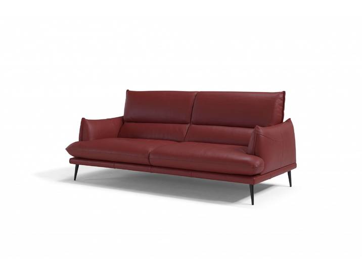 2,5-Sitzer EGOITALIANO FUNNY, hochwertiges und aktuelles Design, bequeme Rückenlehne , rot (burgundy), B:210cm H:90cm T:95cm, Sofas, 2 5-Sitzer, toller Sitzkomfort