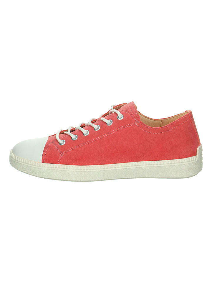 Think! Leder-Sneakers "Turna" in Rot - 36