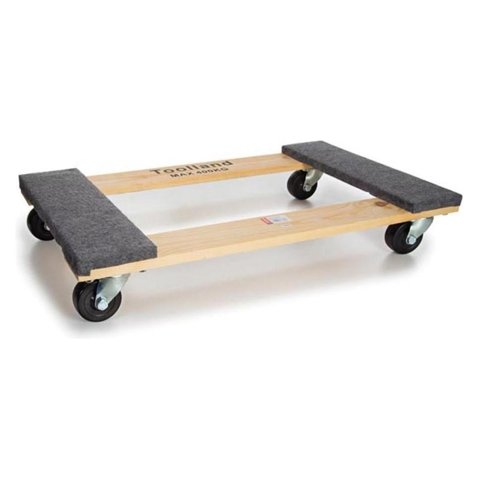 Velleman TRANSPORT-ROLLER - RECHTECKIG - 760 x 460 mm - MAX. TRAGKRAFT 400 kg (400 kg) (QT408)