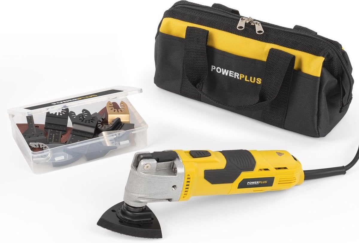 Powerplus Oscillerende multitool POWX1348 - 450W - Veelzijdige multitool met 35 accessoires