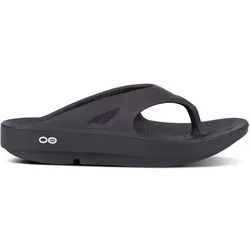 OOFOS Damen Recovery-Pantolette OORIGINAL, Größe 39 in Grau Grau