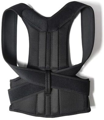 Uplifted Finds Posture Corrector And Adjustable Clavicle Support Trainer black 2xl