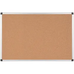 Bi-Office Kork-Pinnwand, 1200 x 900 mm, Rahmen eloxiert