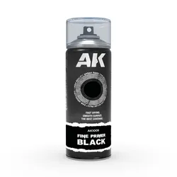 AK Fine Primer Black 400ml