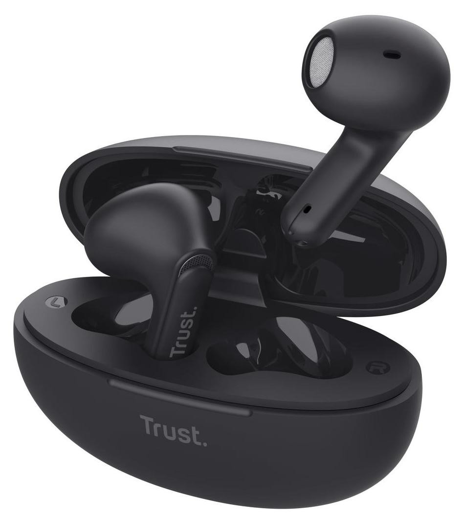 Trust Yavi True Wireless Stereo TWS Koptelefoon met microfoon - Zwart