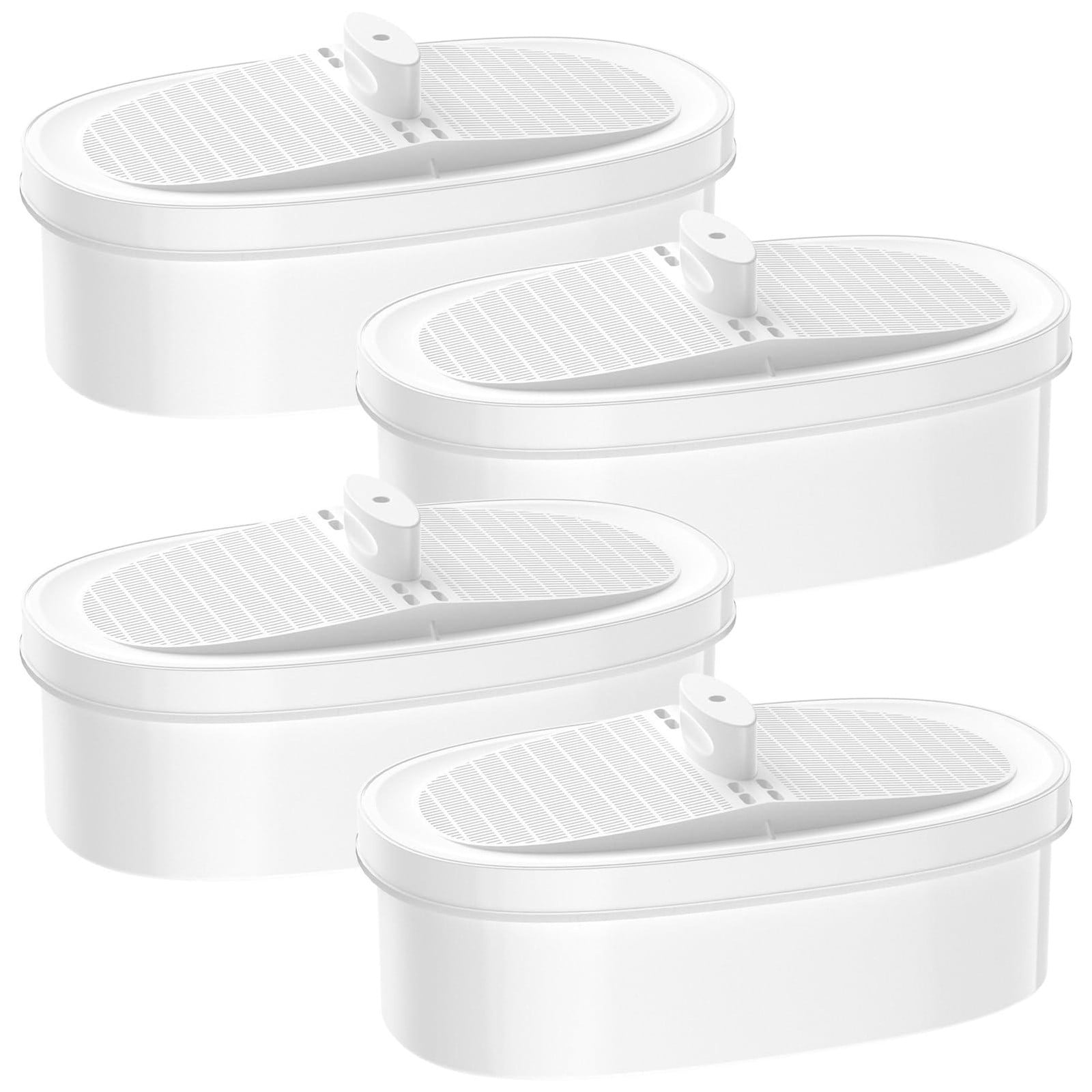 Dripio 4 waterfilterpatronen compatibel met Waterdrop en Brita Maxtra