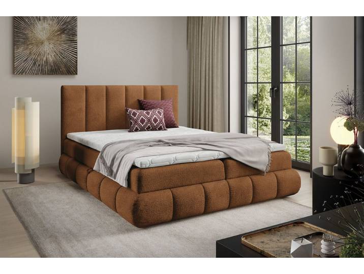 DB-Möbel Boxspringbett Kontinentalbett VANESSA modernes Design Möbel-vom Hersteller
