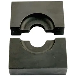 Pressbacken für Oval-Pressklemmen, Stahl, 5mm