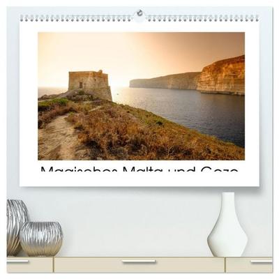 Magisches Malta und Gozo (hochwertiger Premium Wandkalender 2026 DIN A2 quer), Kunstdruck in Hochglanz