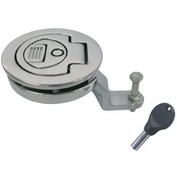 Einlassgriff mit Schloss, A4, 61mm