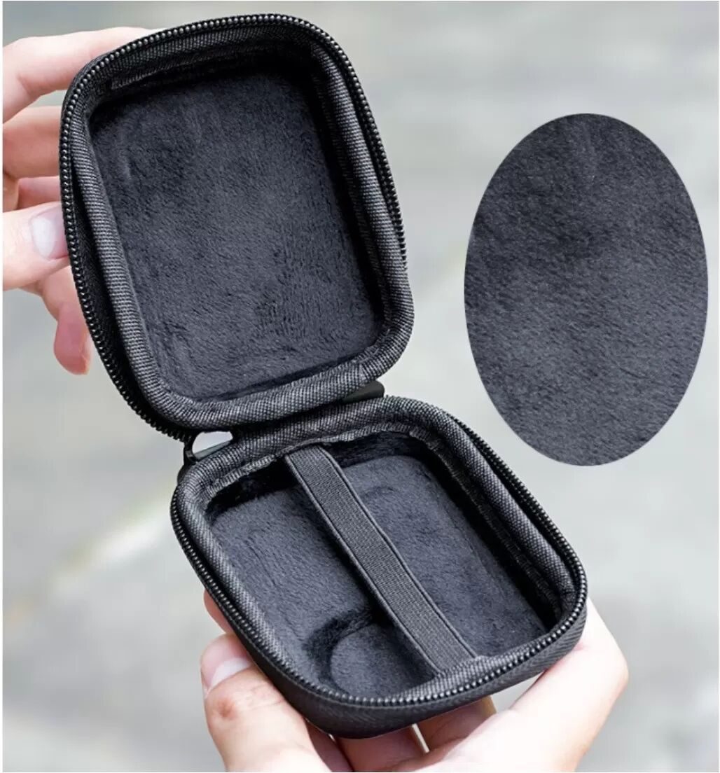 INF EVA+Canvas Mini-Schutztasche, kompatibel mit Insta360 GO Ultra – Präzise Aussparungen, tragbares Kameracase