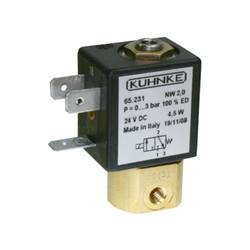 Kendrion Magnetventil 65.231 24VDC 24 V Nennweite (Details) 2 mm Direktwirkend 1 St.