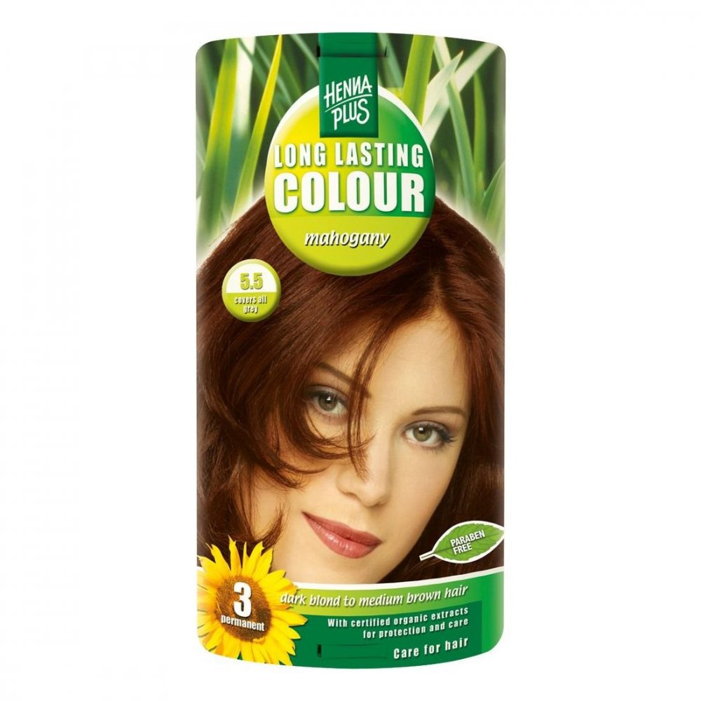 Frenchtop Natural Care Products B.V Hennaplus Long Lasting Mahogany 5,5 00100210