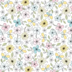 Sovie HOME Tischdecke Nikita in Grün aus Linclass® Airlaid 80 x 80 cm, 1 Stück - Schmetterling Sommer Frühling Blumen