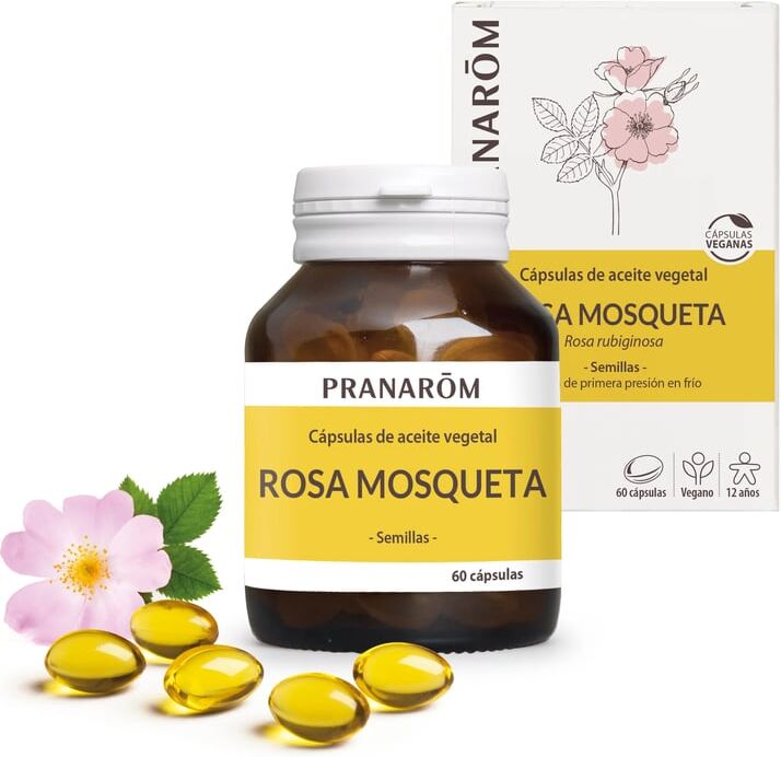 Pranarom Cápsulas de Rosa Mosqueta 60 Caps