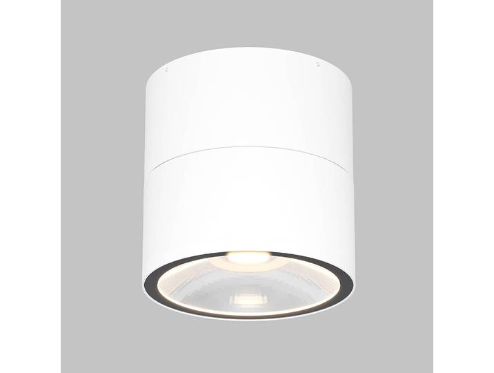 Plafonnier LED Spin Ø 11cm Blanc