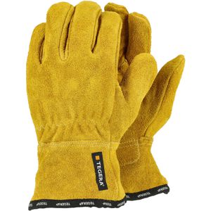 Tegera Arbeitshandschuhe 17 Hitzeschutzhandschuh, Echt Leder, braun, Größe 10 / XL