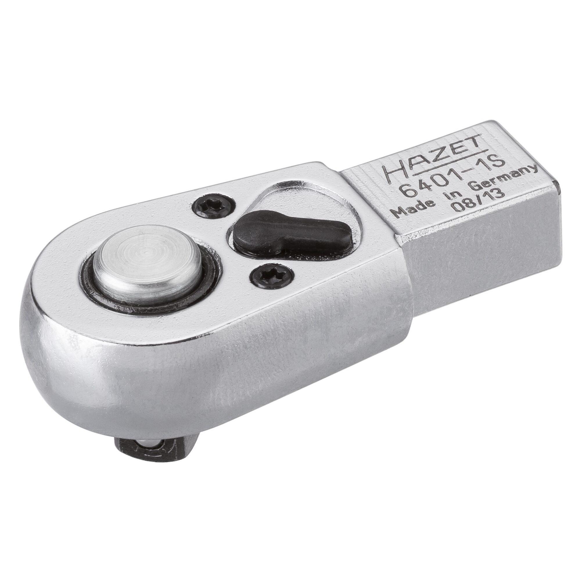 Hazet Einsteck-Umschaltknarre 6401-1S Einsteck-Vierkant 9 x 12 mm Vierkant 6,3 mm (1/4 Zoll) (6401-1S)