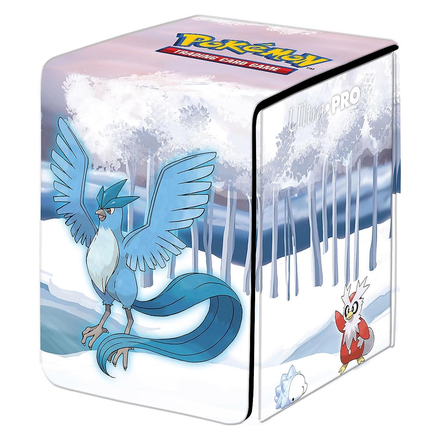 Ultra Pro Pokémon Frosted Forest Alcove Flip Deck Box (2115989)
