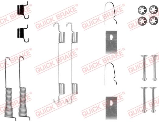 Quick Brake Zubehörsatz, Bremsbacken 105-0800