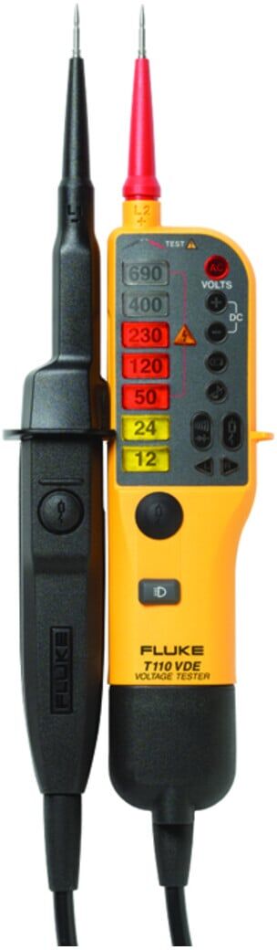 Fluke Spannungsprüfer 12-690V AC/DC FLUKE-T110/VDE (4093088)