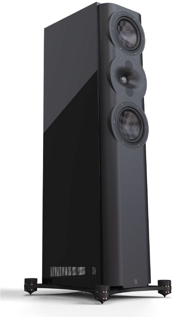 Perlisten Audio S5t High-End golvhögtalare Svart pianolack