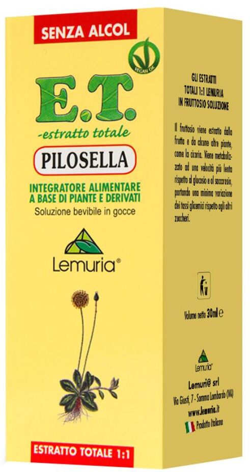 LEMURIA srl PILOSELLA ET 30ML  LEMURIA