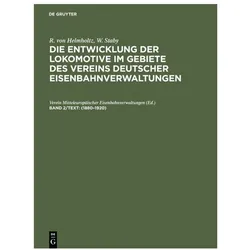 R. von Helmholtz W. Staby: Die Entwick, Fachbücher von W. Staby, R. von Helmholtz