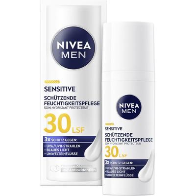 Nivea MEN Sensitive Schützende Feuchtigkeitspflege Lsf30 50ml 50 ml Creme